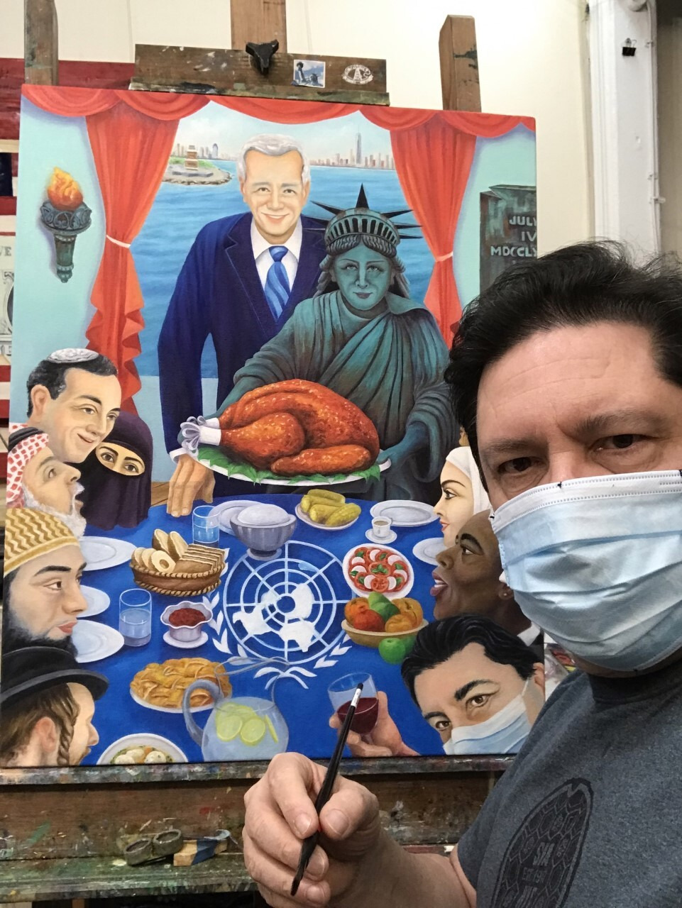 2022 SUNY Empire Faculty Member Reimagines Famous Thanksgiving